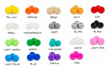 MeowBaby® Color Round Art. 104047 Juodas sausas baseinas su kamuoliukais (200vnt.)
