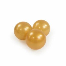 Meow Extra Balls  Art.104235 Gold  Мячики для сухого бассейна  Ø 7 cm, 50 шт.