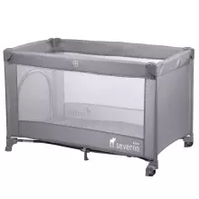 Kids Severno Honey Bunny Art.104412 Grey Манеж-кровать для путешествий