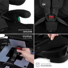 KinderKraft Fix2Go  i-Size Car Seat 76-150 cm Art.104696 Black детское автокресло 9-36 кг