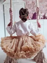 LaVashka Luxury Skirt Cappucino Art.105032