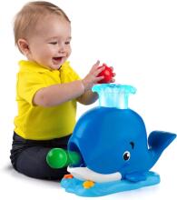 Bright Starts Silly Spout Whale Popper Art.105379  Развивающая игрушка Кит с шариками