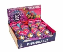 Kids Krafts Gooballz  Coloured Disco Art.GP218  Антистрессовый мягкий силиконовый мячик c держателем