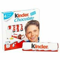 Kinder Chocolate Art.100304  Шоколад с молочной начинкой,50гр