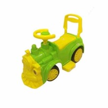 „Orion Toys Art.761“ žalias vaikų stumdomasis traukinys su rankena
