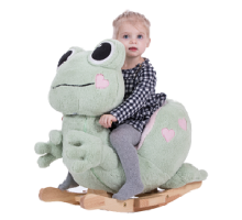 Little Rocker Frog  Art.GT67029  Мягкое кресло-качалка с поддержкой спинки