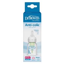 Dr. Brown’s Natural Flow® Options+™ PP Narrow  Art.056-GBX bērnu pudelīte priekšlaicīgi dzimušiem un jaundzimušajiem mazuļiem ar Preemie knupīti,60 ml