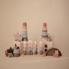 Mushie Wooden Multi Shape Stacker  Art.101581