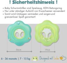 Edwekin Premium Baby Swimring Art.110054  надувной круг для купания 6-36 месяцев (7-18кг)