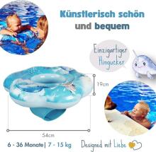 Edwekin Premium Baby Swimring Art.110054  надувной круг для купания 6-36 месяцев (7-18кг)
