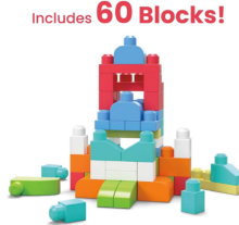 Mega Bloks Building Bag 60pc  Art.835078 Конструктор, 60 дет.