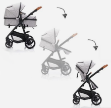 Fillikid Panther Art.707-17 Light Grey 3 in 1