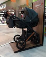 „Camarelo Logan Art.LO-2“ universalus vaikų vežimėlis trys viename