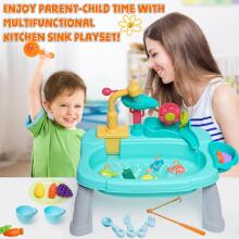 Ark miido Kitchen Sink Toy / Running Water Art.110744 Детские ходунки-прыгунки, игровой центр