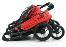 Valco Baby Snap Duo Art.9885 „Fire Red“ sportiniai vežimėliai dvyniams
