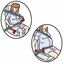 Bike Fun Pregnant Belt  Art.79023 Автомобильный пояс безопасности для беременных