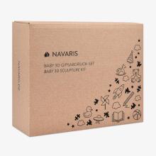 Navaris 3D Cast Set Plaster Feet Hands Art.112183 Набор для создания отпечатка ручки  малыша  3D