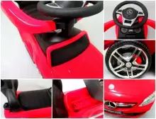 Aga Design Mercedes Benz Art.3288 Red  Машинка - каталка с ручкой