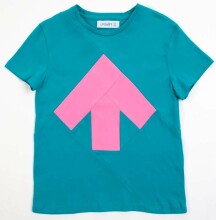 Reet Aus Up-shirt Kids Art.113281 Aqua Laste T-särk