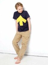 Reet Aus Up-shirt Kids Art.113287 Green Striped   Bērnu vasaras t-krekls