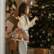 Little Dutch Advent Calendar – Train Track Scene Art.4880 koka vilciena Adventes kalendārs