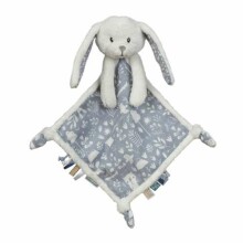 Little Dutch Cuddle Rabbit Art.4627  Kaisutekk Puidust Närimisrõngaga, puuvillast, 100% naturaalne