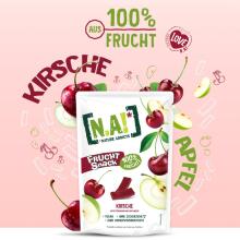 NA! Cherry/Apple Fruit Snack Art.113525  Фруктовые полоски с вишней/яблоком 35гр