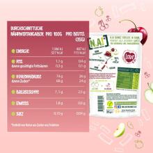 NA! Cherry/Apple Fruit Snack Art.113525  Фруктовые полоски с вишней/яблоком 35гр