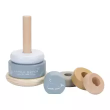 Little Dutch Ring Stacker Art.8013 Ocean Blue  Koka piramīda