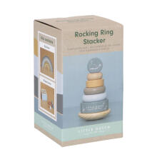 Little Dutch Ring Stacker Art.8013 Ocean Blue  Koka piramīda