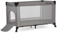 Multifunkcionālā ceļojumu gulta ar matraci Art. 608159, līdz 15 kg, Dark GREY