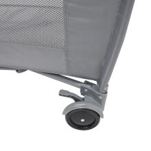 Multifunkcionālā ceļojumu gulta ar matraci Art. 608159, līdz 15 kg, Dark GREY