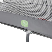 Multifunkcionālā ceļojumu gulta ar matraci Art. 608159, līdz 15 kg, Dark GREY