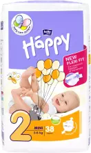 Happy Mini Baby diapers 2 size from 3-6 kg, 1 pc.