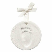 Baby Art Keepsake Art.3601096200 medalis ar mazuļa kājiņu nospiedumu