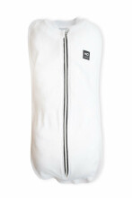 La Bebe™ NO Swaddle Up Art.117729 White Хлопковая пелёнка для комфортного сна/пеленания 3,2 кг до 6,4 кг.