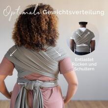 Boba Wrap Sling  Art.118131 Grey Многофункциональный слинг - платок