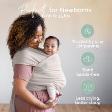 Boba Wrap Sling  Art.118237 Beige Zīdaiņu slings