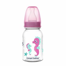 Canpol Babies Love and Sea Art.59/300 BPA Vaba plastikpudel, silikoonlutt, 120 ml.