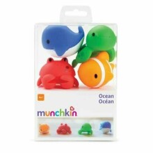 Munchkin Ocean  Art.011103  Kомплект игрушек для ванны(4шт.)