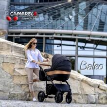 Многофункциональная коляска 3в1 CAMARELO Baleo Art.03, серый