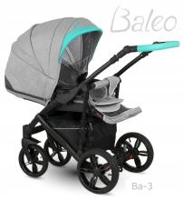 Многофункциональная коляска 3в1 CAMARELO Baleo Art.03, серый