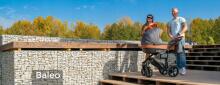 Многофункциональная коляска 3в1 CAMARELO Baleo Art.03, серый