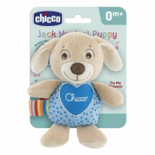 Chicco Jack Musical Puppy  Art.09719.00  Pehme muusikaline mänguasi.