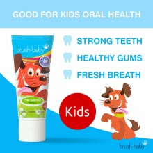 Šepetėlių kūdikių dantų pasta šaltmėtė Art.BRB028 dantų pasta (6+ metų) 50ml