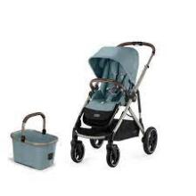 Cybex Gazelle S Art.274432 Sky Blue Pastaigu daļa Taupe rāmim
