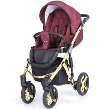 Kunert Mila Premium Class Art.MI-01 Bordo Universālie rati 3in1