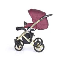 Kunert Mila Premium Class Art.MI-01 Bordo Universālie rati 3in1
