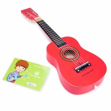 Nauja klasikinių žaislų gitaros art. 10341 raudona muzikos instrumentų gitara