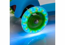„Meteor®“ motoroleris „Tucan Led Art.121159“ Aukštos kokybės vaikiškas motoroleris su šviesos efektais